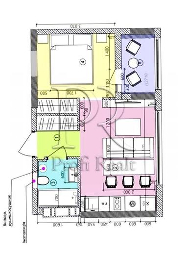 1-комнатная квартира по адресу ул. Щербаковского (площадь 32 м²) - Atlanta.ua - фото 24