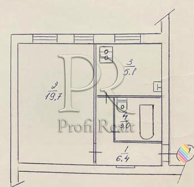 1-комнатная квартира по адресу (площадь 34 м²) - Atlanta.ua - фото 26