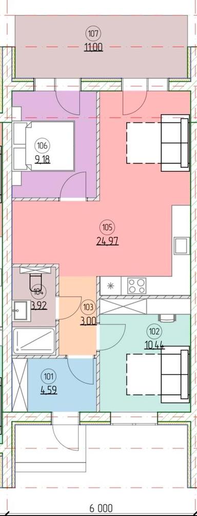 House by the address st. Svyato Pokrovskaya (area 56 m²) - Atlanta.ua - photo 19