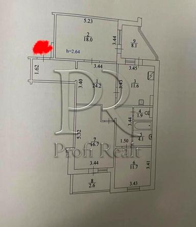 3-комнатная квартира по адресу ул. Урловская (площадь 99 м²) - Atlanta.ua - фото 41