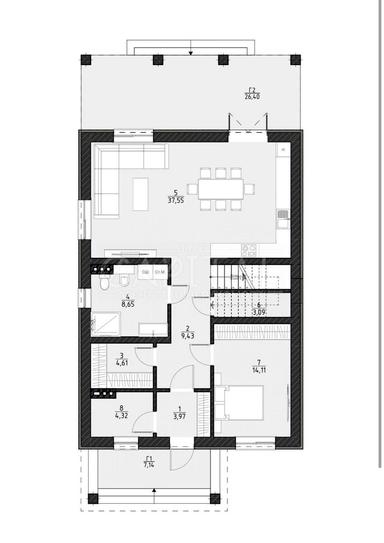 Будинок за адресою вул. Сергія Колоса (площа 220 м²) - Atlanta.ua - фото 48