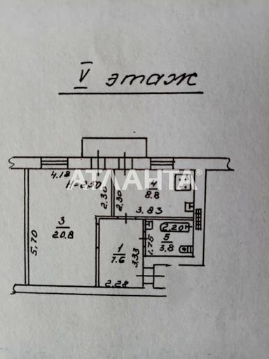 1-комнатная квартира по адресу Фонтанская дор. (площадь 41 м²) - Atlanta.ua - фото 38