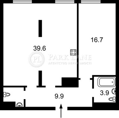 2-кімнатна квартира за адресою (площа 73 м²) - Atlanta.ua - фото 7