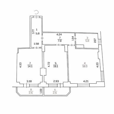 2-кімнатна квартира за адресою вул. Витянська (площа 70 м²) - Atlanta.ua - фото 18