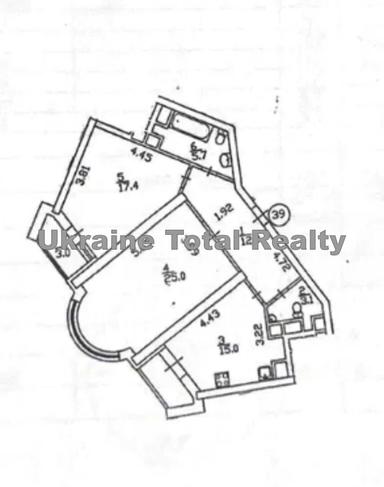 2-кімнатна квартира за адресою Григоренко пр. (площа 87 м²) - Atlanta.ua - фото 27