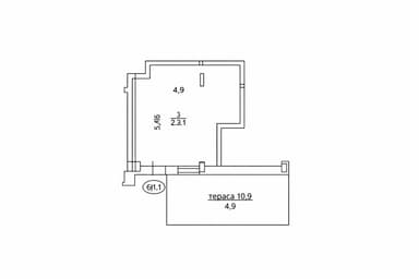 Коммерческая недвижимость по адресу (площадь 27,5 м²) - Atlanta.ua - фото 6