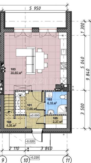 Будинок за адресою вул. Пономарьова (площа 101 м²) - Atlanta.ua - фото 49