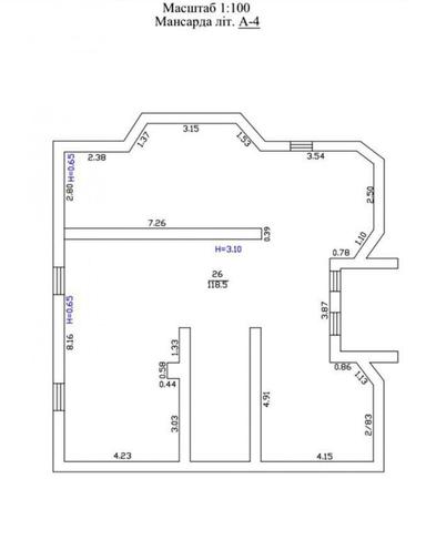 Дом по адресу ул. Богатырская (площадь 700 м²) - Atlanta.ua - фото 132