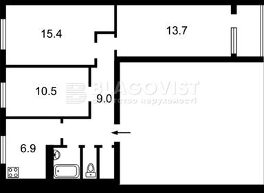 3-кімнатна квартира за адресою просп. Леся Курбаса (площа 62 м²) - Atlanta.ua - фото 26