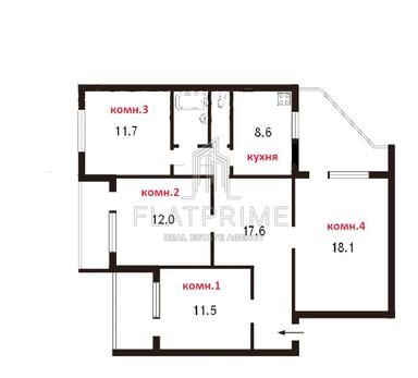 Багатокімнатна квартира за адресою (площа 95 м²) - Atlanta.ua - фото 13