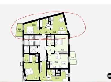 1-кімнатна квартира за адресою Студинського К. Вул. (площа 38 м²) - Atlanta.ua - фото 20