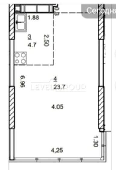 1-room apartment apartment by the address (area 37 m²) - Atlanta.ua - photo 14