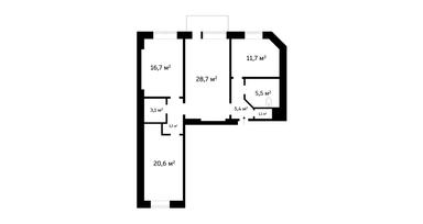 3-кімнатна квартира за адресою вул. Антоновича (площа 97 м²) - Atlanta.ua - фото 60