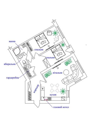 3-комнатная квартира по адресу ул. Воздвиженская (площадь 93 м²) - Atlanta.ua - фото 56