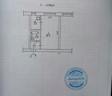 1-комнатная квартира по адресу ул. Златоустовская (площадь 21 м²) - Atlanta.ua - фото 14