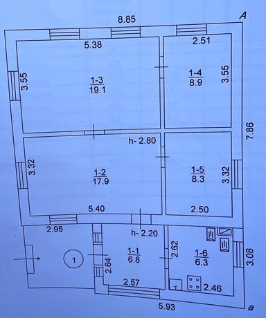 Дом по адресу (площадь 68 м²) - Atlanta.ua - фото 36