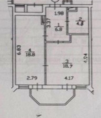 1-кімнатна квартира за адресою Григоренко пр. (площа 56 м²) - Atlanta.ua - фото 25
