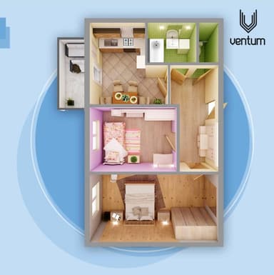 2-кімнатна квартира за адресою (площа 54 м²) - Atlanta.ua - imageAlt 11