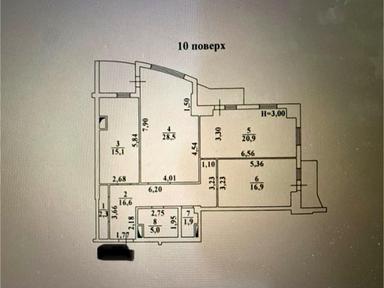 3-rooms apartment apartment by the address st. Lyustdorfskaya dor Chernomorskaya dor (area 111,8 m²) - Atlanta.ua - photo 14