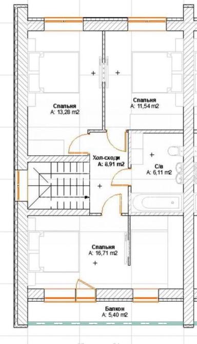 House by the address (area 120 m²) - Atlanta.ua - photo 43