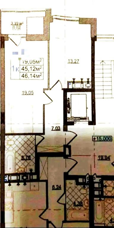 1-room apartment apartment by the address st. Ocheretyanaya ul (area 50 m²) - Atlanta.ua - photo 7
