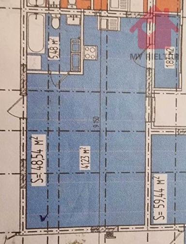 1-комнатная квартира по адресу ул. Тиводара Легоцкого (площадь 59,4 м²) - Atlanta.ua - фото 6