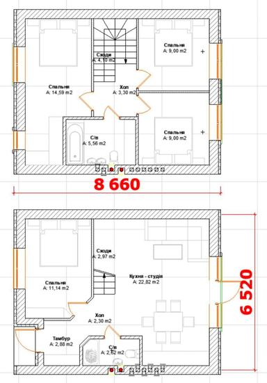 House by the address st. Grazhdanskaya (area 90 m²) - Atlanta.ua - photo 10