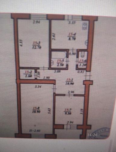 3-rooms apartment apartment by the address (area 72 m²) - Atlanta.ua - photo 10