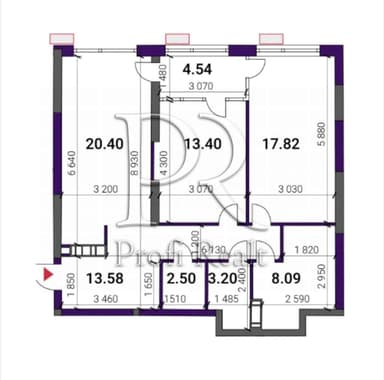 2-комнатная квартира по адресу наб. Днепровская (площадь 84 м²) - Atlanta.ua - imageAlt 32