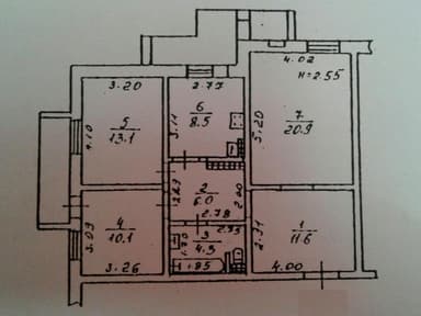 3-комнатная квартира по адресу ул. 18-я линия (площадь 75 м²) - Atlanta.ua - imageAlt 13