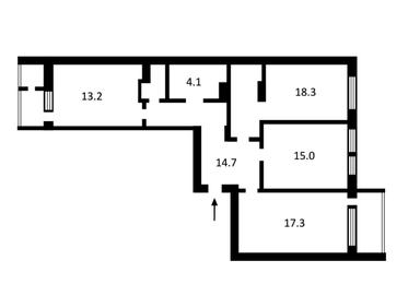 3-кімнатна квартира за адресою (площа 102 м²) - Atlanta.ua - фото 8