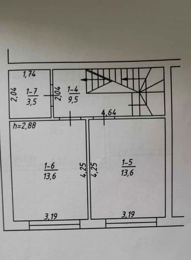3-комнатная квартира по адресу (площадь 140 м²) - Atlanta.ua - фото 19