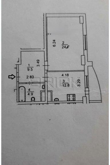 1-кімнатна квартира за адресою вул. Покотило (площа 54 м²) - Atlanta.ua - фото 27