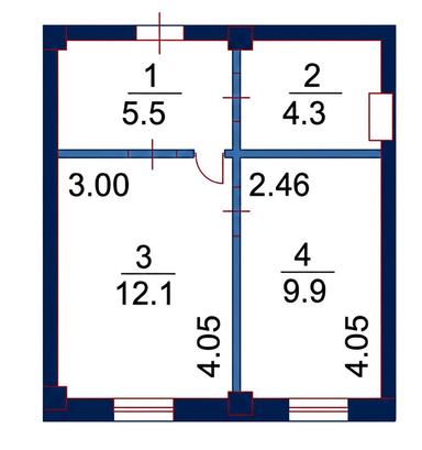 1-комнатная квартира по адресу ул. Дмитрия Луценко (площадь 31,8 м²) - Atlanta.ua - фото 36