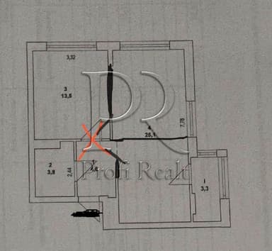 2-кімнатна квартира за адресою вул. Гузара Любомира пр-т (площа 50 м²) - фото 18 2-кімнатна квартира за адресою вул. Гузара Любомира пр-т (площа 50 м²) - Atlanta.ua - фото 18