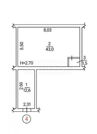 Комерційна нерухомість за адресою вул. Антонова (площа 56 м²) - Atlanta.ua - фото 7
