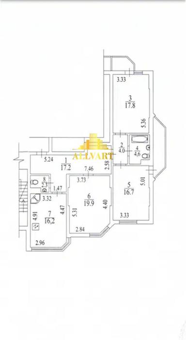 3-rooms apartment apartment by the address st. Vasiliya Simonenko (area 101 m²) - Atlanta.ua - photo 32