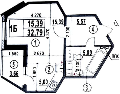 1-комнатная квартира по адресу ул. Конева (площадь 33 м²) - Atlanta.ua - imageAlt 29