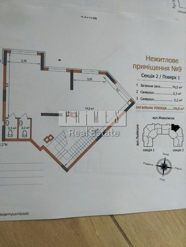 Комерційна нерухомість за адресою вул. Живописна (площа 246,5 м²) - Atlanta.ua - фото 4