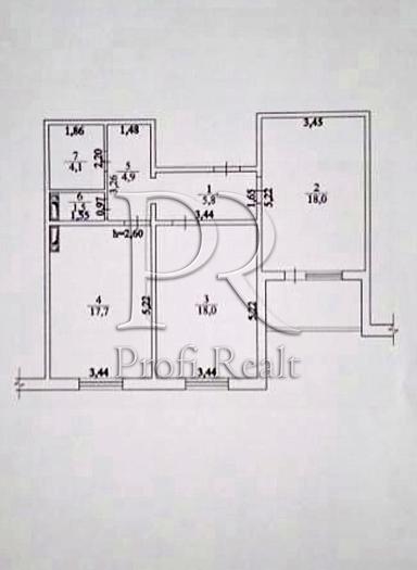 2-комнатная квартира по адресу ул. Коноплянская (площадь 73 м²) - Atlanta.ua - фото 22