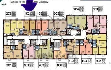 1-комнатная квартира по адресу ул. Ивана Выговского (площадь 43 м²) - Atlanta.ua - фото 12