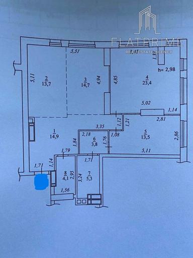 3-комнатная квартира по адресу ул. Зоологическая (площадь 90 м²) - Atlanta.ua - фото 10