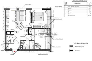 2-комнатная квартира по адресу наб. Днепровская (площадь 69 м²) - Atlanta.ua - фото 14
