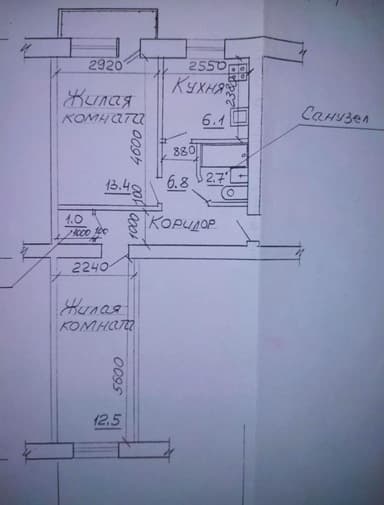 2-rooms apartment apartment by the address st. Gastello (area 42 m²) - Atlanta.ua - photo 12