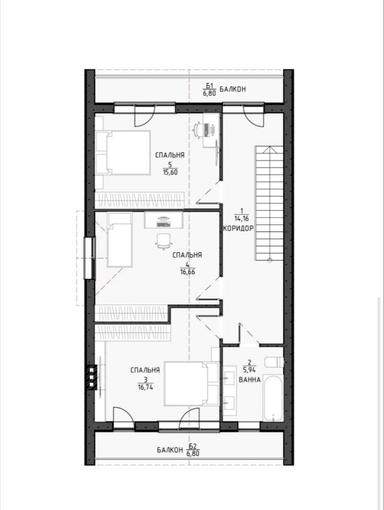 House by the address st. Sergeya Kolosa (area 186 m²) - Atlanta.ua - photo 24