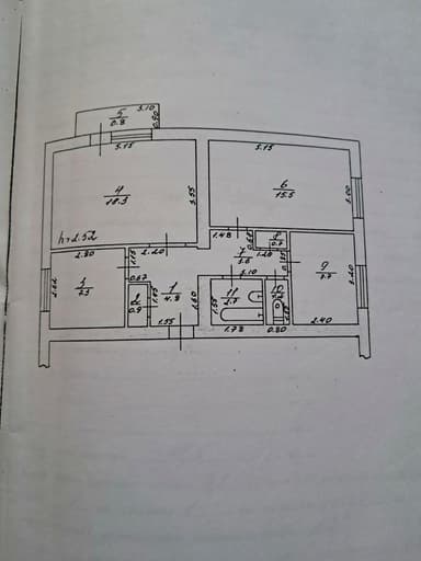3-кімнатна квартира за адресою вул. Китобійна (площа 63,5 м²) - Atlanta.ua - фото 19