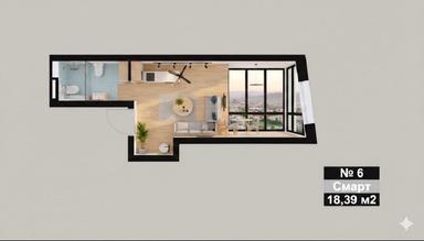 1-комнатная квартира по адресу просп. Голосеевский (площадь 18 м²) - Atlanta.ua - фото 5