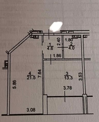 1-комнатная квартира по адресу Катаева пер. (площадь 46 м²) - Atlanta.ua - imageAlt 18