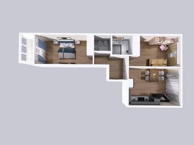 2-кімнатна квартира за адресою вул. Роксоляни (площа 63,6 м²) - Atlanta.ua - фото 22