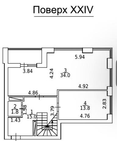 Многокомнатная квартира по адресу ул. Гулака Николая (площадь 135 м²) - Atlanta.ua - фото 35